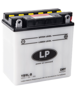 Moottoripyörän akku LANDPORT DRY YB9L-B 9Ah, 12V