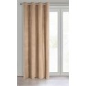 Eurofirany D91/G/ROSA/DARK BEIGE 140X250 TRANSL.
