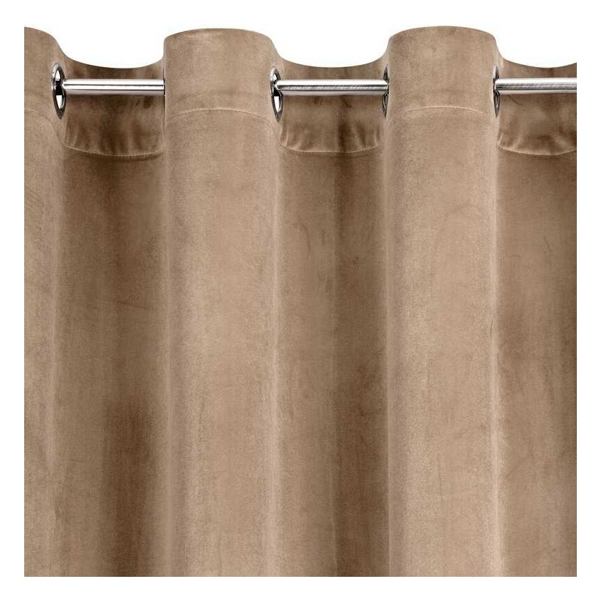 Eurofirany D91/G/ROSA/DARK BEIGE 140X250 TRANSL. – 3