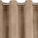 Eurofirany D91/G/ROSA/DARK BEIGE 140X250 TRANSL.