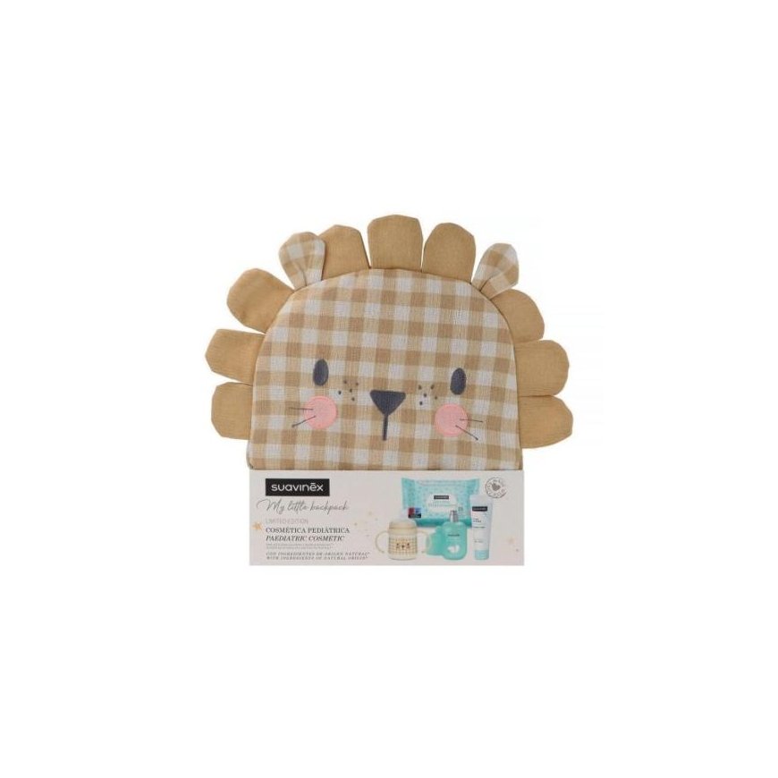 Suavinex MY LITTLE LION BACKPACK CASE 5 pcs