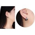 Troli Wide ring steel earrings Troli Wide ring steel earrings