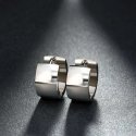 Troli Wide ring steel earrings Troli Wide ring steel earrings