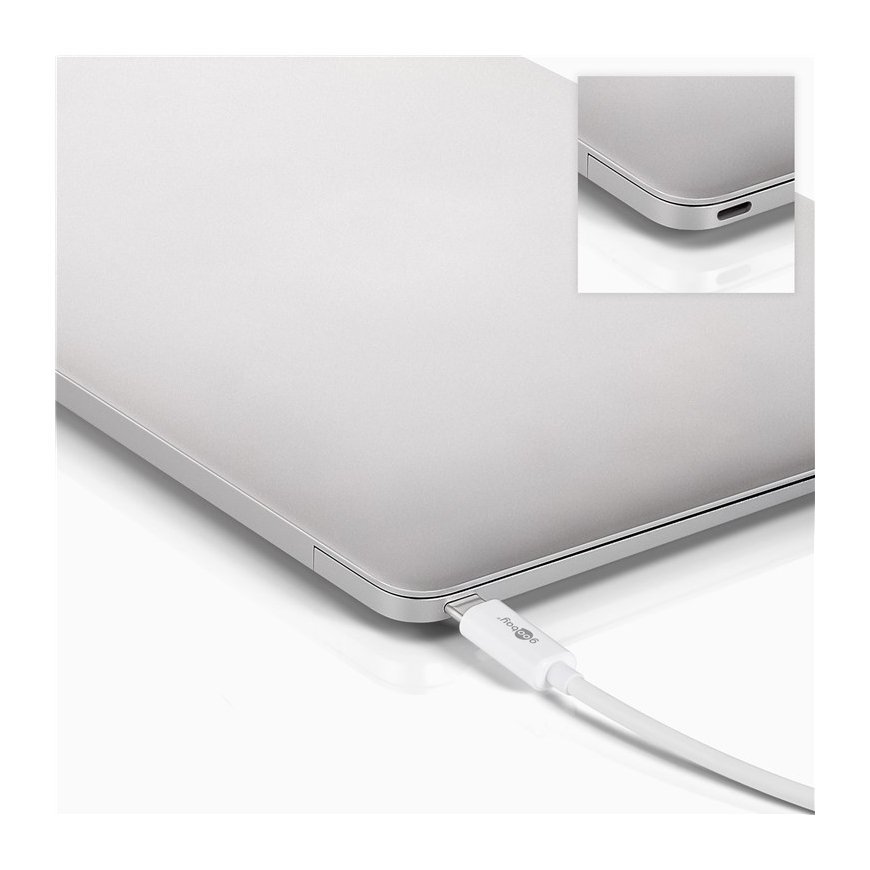 Goobay 66274 dokstacija Vadu USB 3.2 Gen 1 (3.1 Gen 1) Type-C Balts – 4