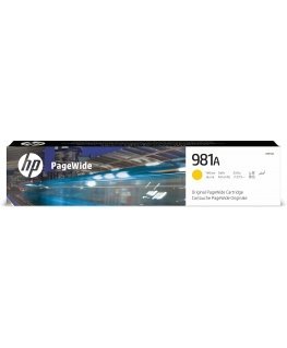 HP 981A, Оригинальный картридж PageWide, Желтый