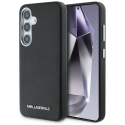 Karl Lagerfeld Saffiano Full Wrapped Elongated Metal Logo MagSafe Case for Samsung Galaxy S25 black Karl Lagerfeld Saffiano Full Wrapped Elongated Metal Logo MagSafe Case for Samsung Galaxy S25 black