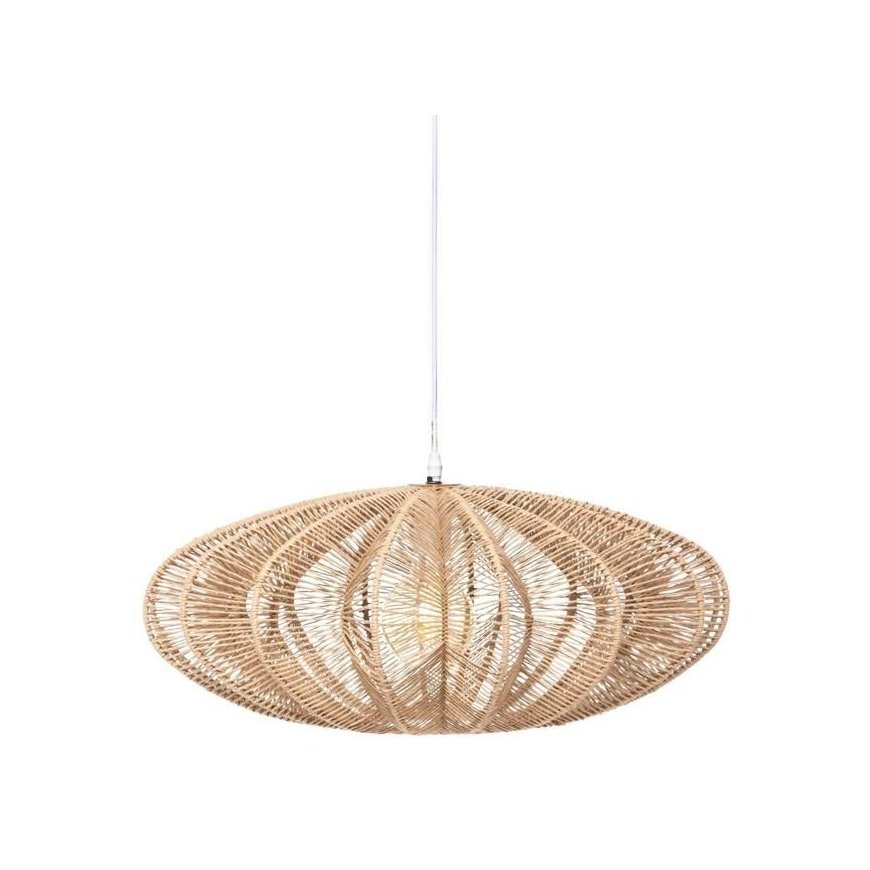 Lamp Wicker hanging lamp Tery, Ø 57 cm