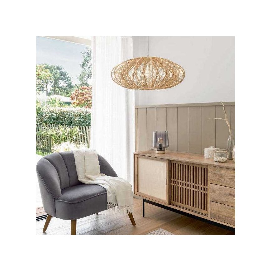 Lamp Wicker hanging lamp Tery, Ø 57 cm – 2
