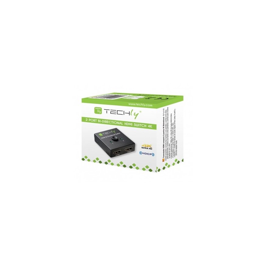 Techly 108606 videokommutaator HDMI – 2