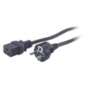 APC AP9875 elektrības kabelis Melns 2,5 m C19 uzmava CEE7/7 APC AP9875 elektrības kabelis Melns 2,5 m C19 uzmava CEE7/7