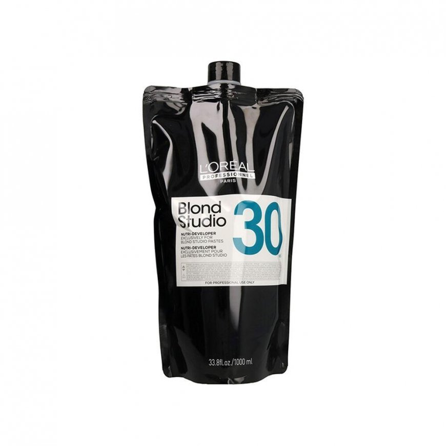 Oksidacinė emulsija L'oreal Professionnel Blond Studio Nutri - Developer 9% 30vol. 1000 ml – 2