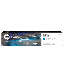HP 981A Cyan Original PageWide Cartridge