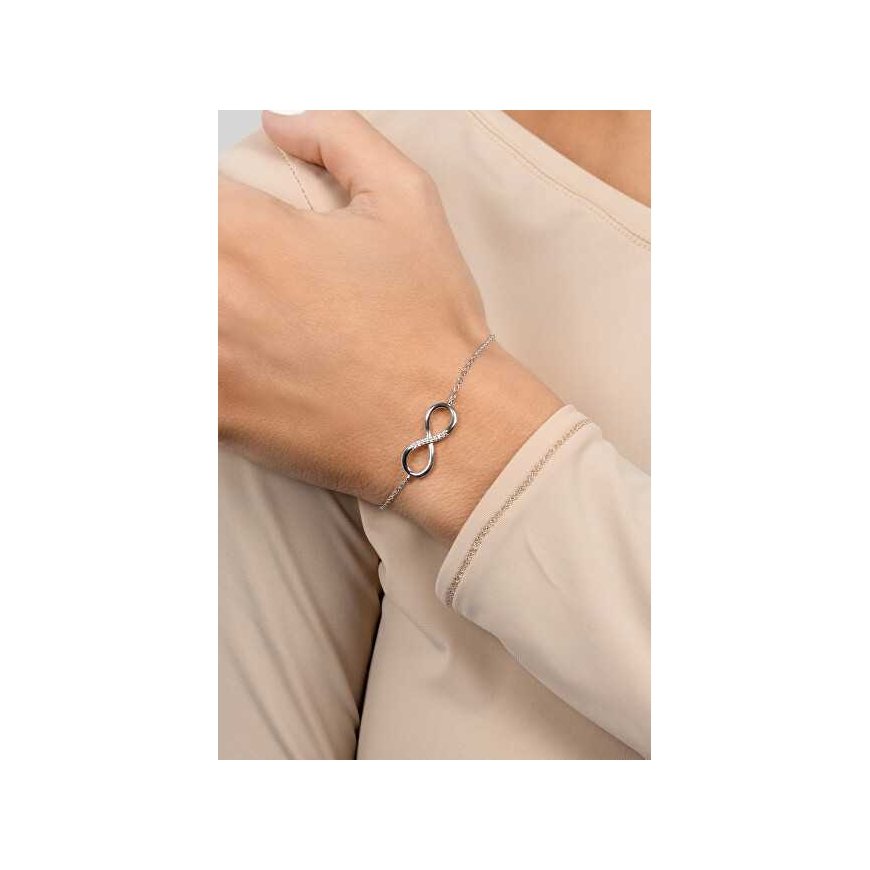 Brilio Silver Timeless Silver Bracelet Infinity BRC48W – 2