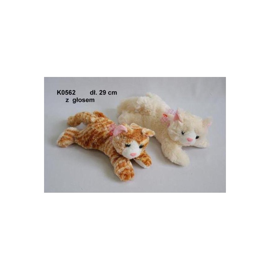 Sun Day plush toy - 0562 - CAT with SOUND