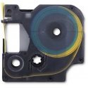 QOLTEC 50231 Heat shrink tube for DYMO D1/DM1 12mm x 1.5m Yellow Black overprint QOLTEC 50231 Heat shrink tube for DYMO D1/DM1 12mm x 1.5m Yellow Black overprint