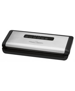 ProfiCook PC-VK 1146 vacuum sealer 800 mbar Black, Stainless steel