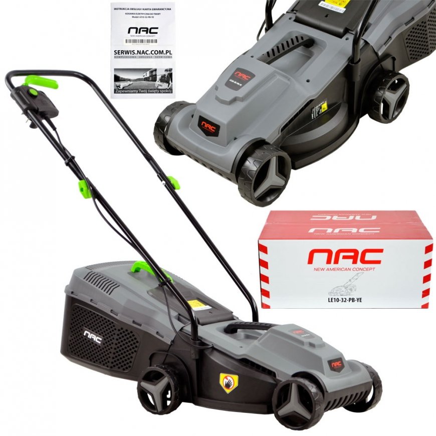 NAC Chainsaw NAC electric lawnmower 1000W