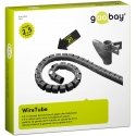 Goobay Cable Duct, black, 2.5m Goobay Cable Duct, black, 2.5m
