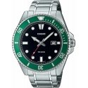 Miesten kello Casio MDV-107D-3AVEF Black Silver (Ø 46 mm) Miesten kello Casio MDV-107D-3AVEF Black Silver (Ø 46 mm)