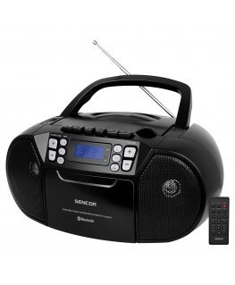 Sencor SPT 3907 B kannettava stereojärjestelmä Digitaalinen 4 W FM musta MP3-toisto