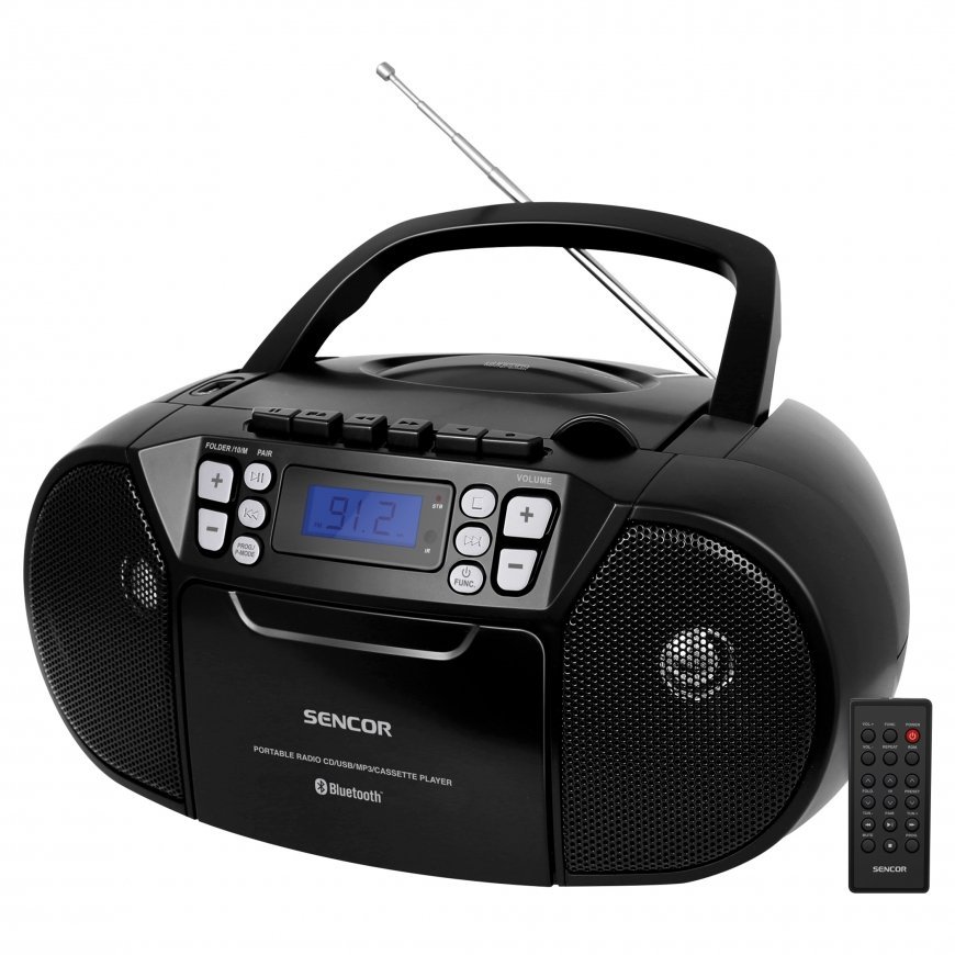 Sencor SPT 3907 B portatīva stereo