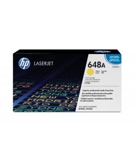 HP 648A, Оригинальный лазерный картридж LaserJet, Желтый