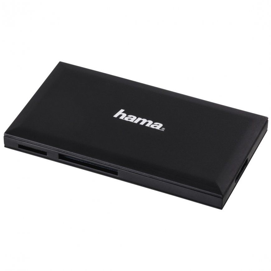 Hama 00181018 karšu lasītājs USB 3.2 Gen 1 (3.1 Gen 1) Type-A Melns