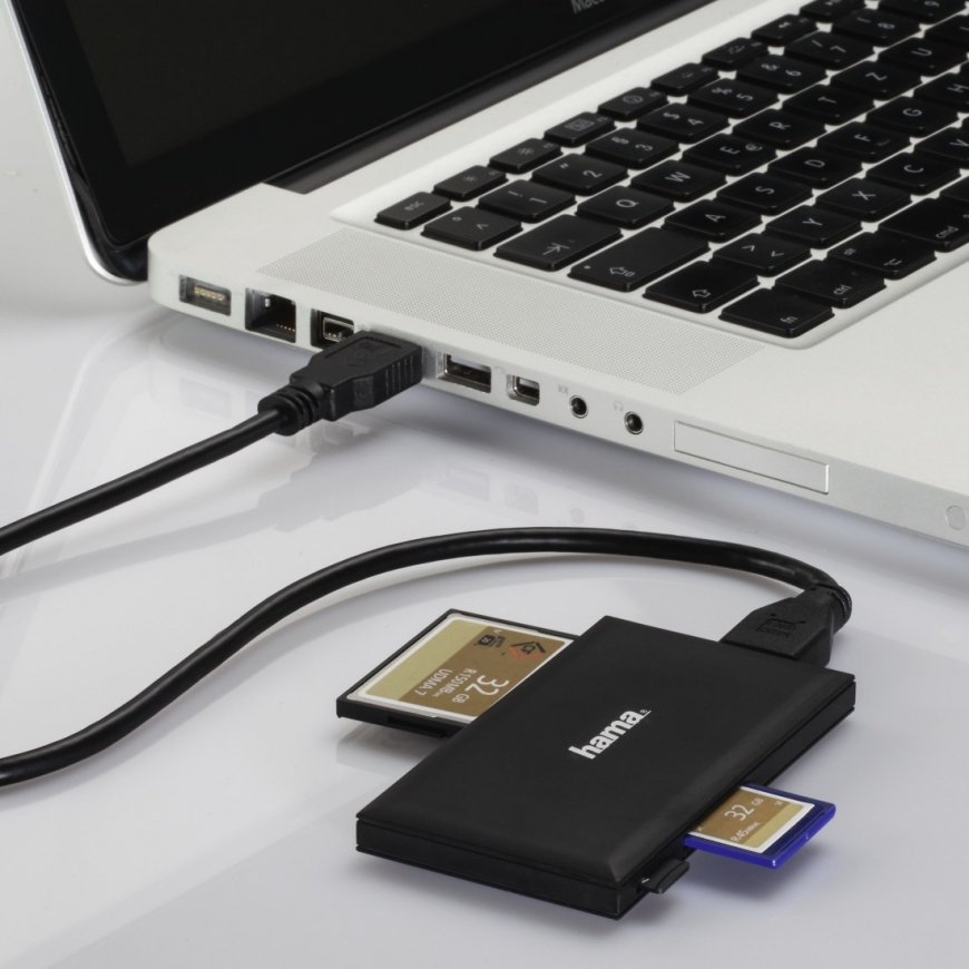 Hama 00181018 card reader USB 3.2 Gen 1 (3.1 Gen 1) Type-A Black – 4