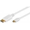 Goobay 52859 DisplayPort kabelis 2 m Mini DisplayPort Balts Goobay 52859 DisplayPort kabelis 2 m Mini DisplayPort Balts