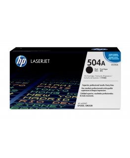 HP 504A Black Original LaserJet Toner Cartridge