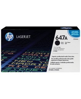 HP 647A Black Original LaserJet Toner Cartridge