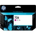 HP 728, Струйный картридж DesignJet, 130 мл, Пурпурный