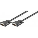 Goobay 93573 DVI kabelis 1,8 m DVI-D Juoda Goobay 93573 DVI kabelis 1,8 m DVI-D Juoda
