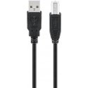 Goobay USB 2.0 Hi-Speed Cable, black, 1.8m Goobay USB 2.0 Hi-Speed Cable, black, 1.8m