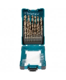 Grąžtas 25 dalių metalo grąžtų komplektas MAKITA HSS-Co D-67577
