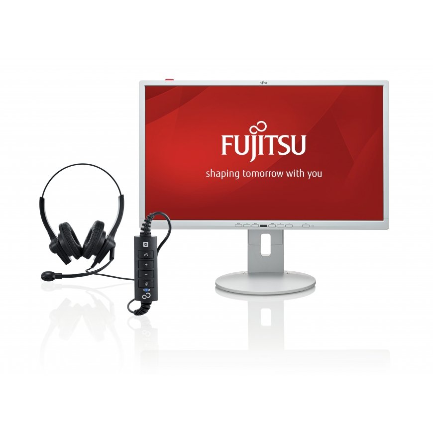 Fujitsu Displays B22-8 WE LED display 55,9 cm (22") 1680 x 1050 pikseliai WSXGA+ Sidabras – 3