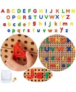 MASTERKIDZ Alphabet letter set (uppercase and lowercase) for STEM wall panels 122 pcs.