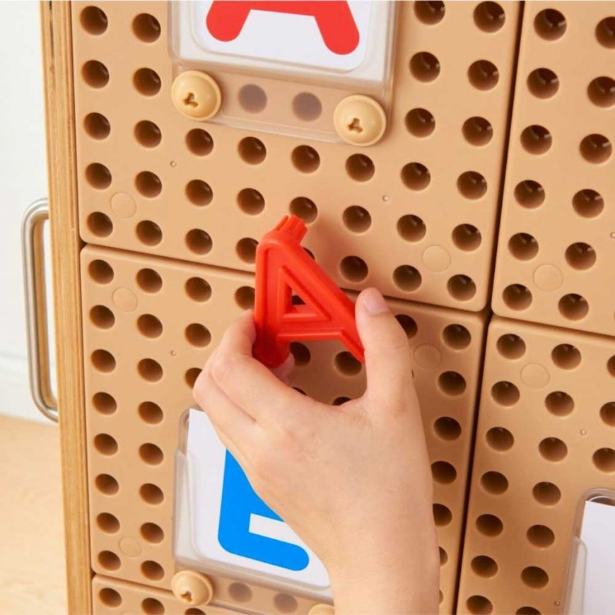 MASTERKIDZ Alphabet letter set (uppercase and lowercase) for STEM wall panels 122 pcs. – 4
