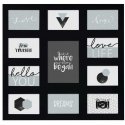 Photo frame Atmosphera Photo frames, collage, 11 elements, black, Atmosphera Photo frame Atmosphera Photo frames, collage, 11 elements, black, Atmosphera