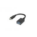 Lenovo 4X90Q59481 USB-kaapeli USB 3.2 Gen 1 (3.1 Gen 1) 0,14 m USB C USB A musta
