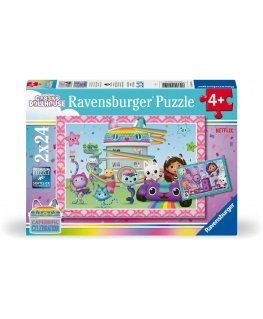 Ravensburger Puzzle 2x24 pc: Gabby's Dollhouse