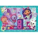 Ravensburger Puzzle 2x24 kpl: Gabby's Dollhouse Ravensburger Puzzle 2x24 kpl: Gabby's Dollhouse
