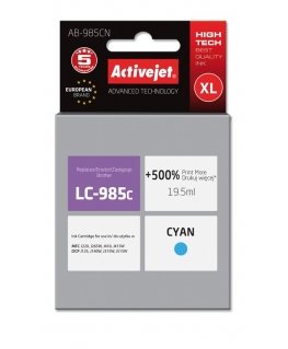 Activejet AB-985CN tindikassett 1 tk Kokkusobiv High (XL) Yield Tsüaan