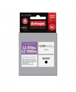 Activejet AB-1000BN tindikassett 1 tk Kokkusobiv High (XL) Yield Must