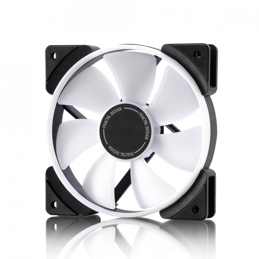 Fractal Design Prisma AL-12 /PWM Arvuti korpus Ventilaator 12 cm Must, Valge – 2