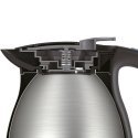 Gastroback Design Advanced Thermo vedenkeitin 1,7 L 2200 W musta, Ruostumaton teräs Gastroback Design Advanced Thermo vedenkeitin 1,7 L 2200 W musta, Ruostumaton teräs