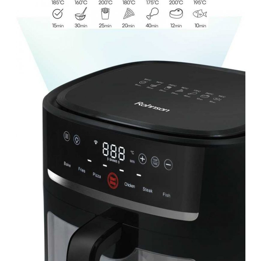 Rasvakeitin ROHNSON R-2834 SmartChef XL Wi-Fi – 4
