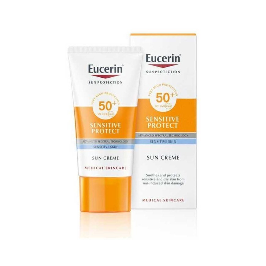 Eucerin Labai apsauginis kremas nuo saulės Sensitiv e Protect SPF 50+ 50 ml – 2