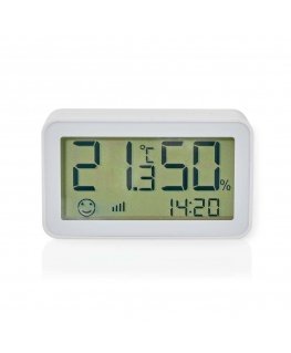 Nedis ZBSC30WT цифровая метеостанция Белый ЖК Аккумулятор