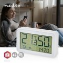 Nedis ZBSC30WT digitaalinen sääasema Valkoinen LCD Akku Nedis ZBSC30WT digitaalinen sääasema Valkoinen LCD Akku
